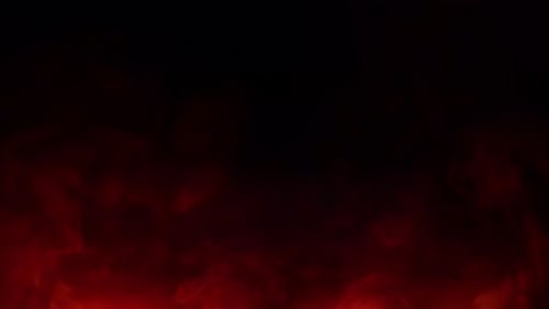 Dramatic Red Smoke Abstract Background