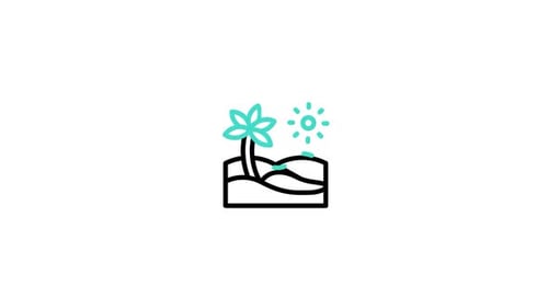 Animiertes Oasis-Symbol