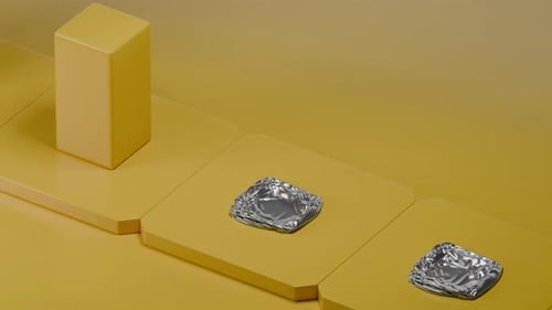 Renderização 3D de um loop satisfatório