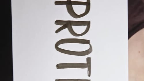 Vertical Protest Sign Social Strike Activist Riot