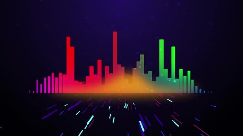 80s Audio Spectrum Loop