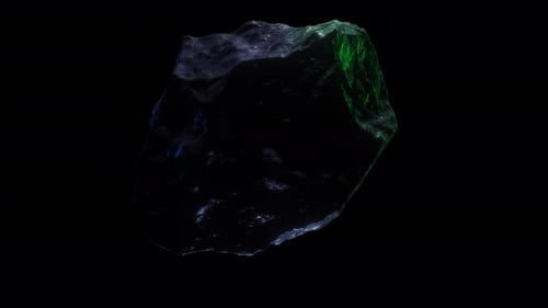 Spinning Meteor Rock