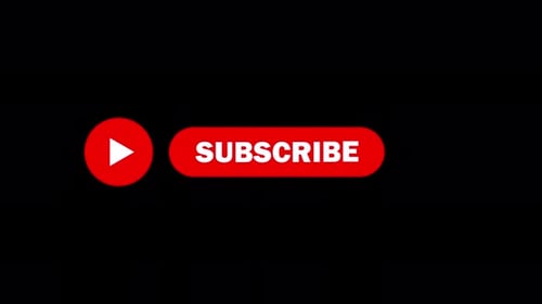 Social Media Subscribe Button and Notification Bell Animation