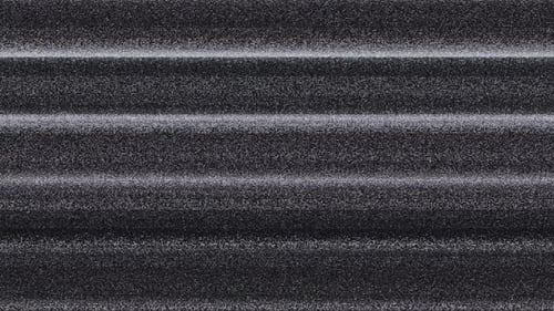 Fallo estático de televisión analógica con líneas de escaneo horizontales y fondo animado de distorsión