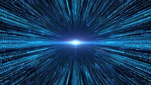 Digitale Computercode-Datenmatrix 4K