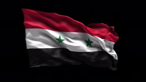 Realistic Waving National Flag Loop