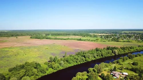 The Kasplya River, The Western Dvina River And The Urban Village Of Surazh 05