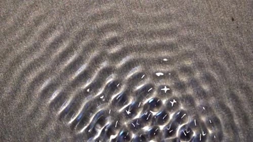 Abstract Water Ripples on Gray Surface