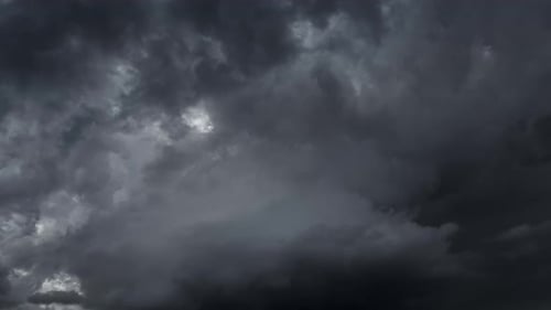 Dark Storm Clouds Moving