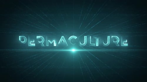 Futuristic Glowing Text Reveal Logo Intro