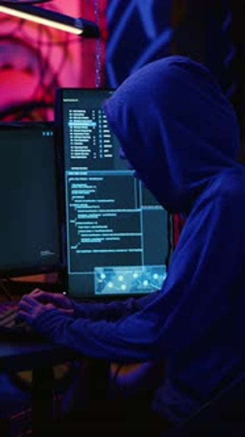 Vertical Video Hacker Colleagues Deploy Malware