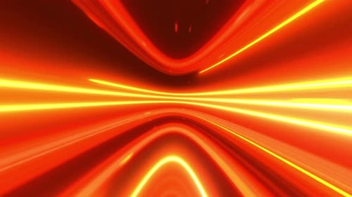 Yellow Abstract Motion Loop