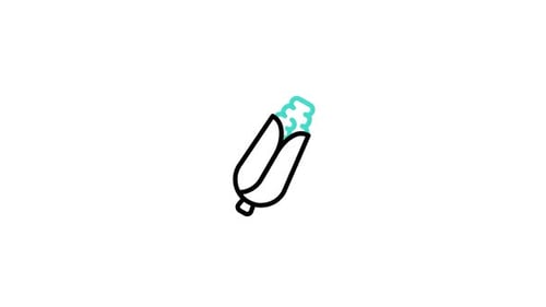 Animiertes Mais-Symbol