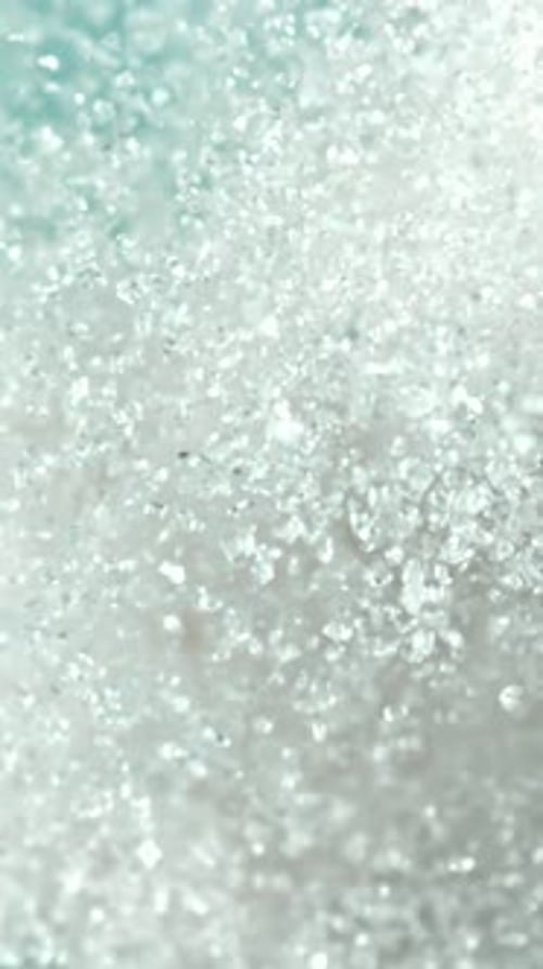 Sugar Flies Up and Down Filmed on a Highspeed Camera at 1000 Fps