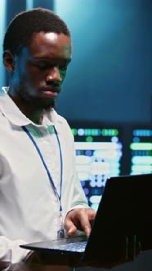 Vertical Screen Specialist Repairs Server Network Performance Issues