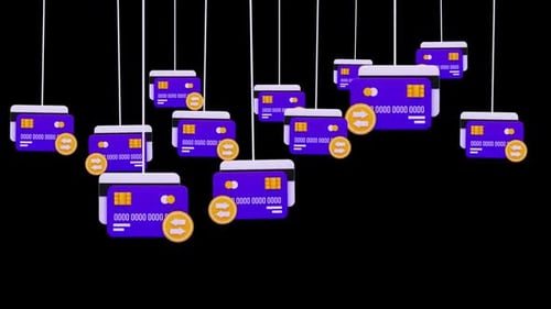 Card Transaction Icon Loop