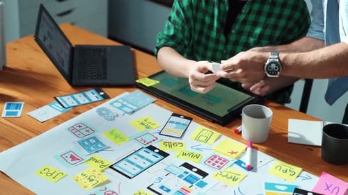 Smart developer compare Ux Ui design and planning for development. Convocation.