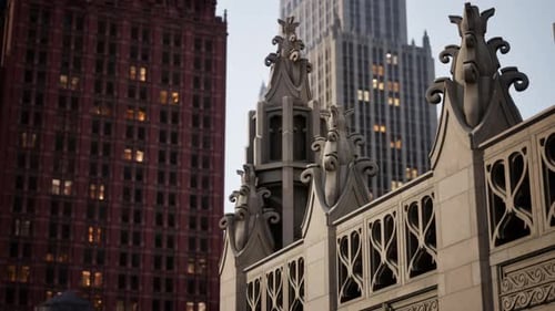 Edificio de Street of New York