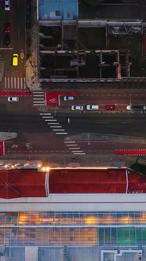 Brazil Urban Transport Traffic In Curitiba With BRT Buses Brazil City Brazil