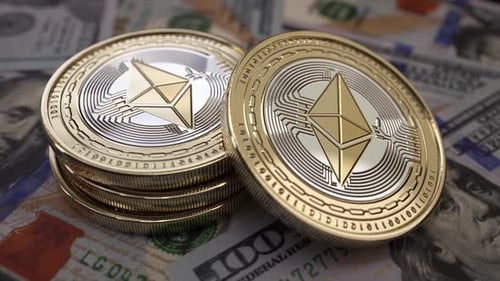 Ethereum Coins And Money