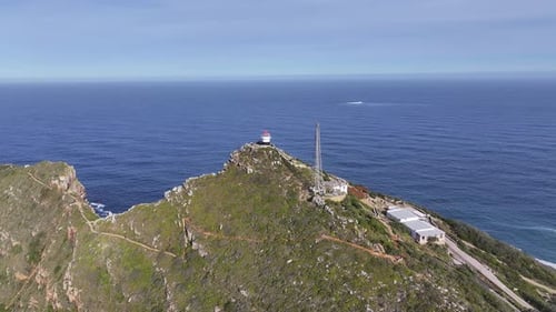 Famous Cape Point At Cape Town In Western Cape South Africa.
