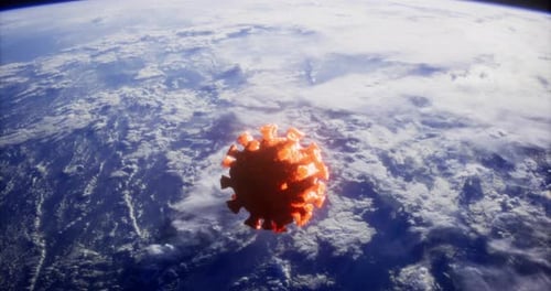 Cosmic Virus Observation From the Edge of Space Reveals Global Impact