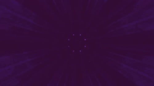 Purple Circle Tunnel Animation Background