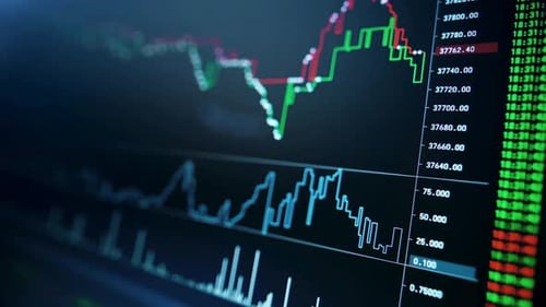 stock market, trading chart, Investing, Finance