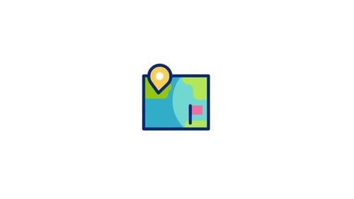 Touristroute Animated Icon
