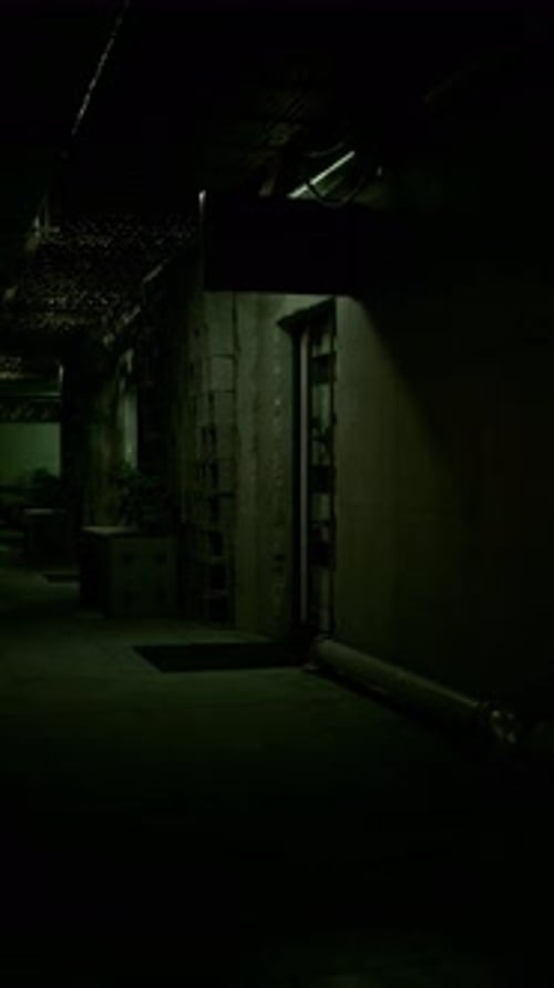 Dark Hallway With Light at End