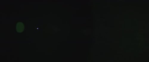 Lucent Zoom Collection: Anamorphic lens flare with a radial pattern with the fade out effect shot on