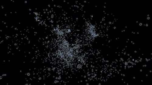 Dynamic Water Splash Burst Reveal Transition