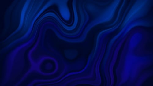 Dynamic Abstract Blue Fluid Waves Background Animation