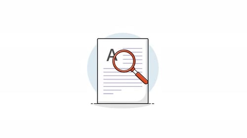 Animated Document Analysis with Magnifying Glass