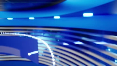Hintergrund für TV-Nachrichtensendungen. Virtual Studio-Hintergrund