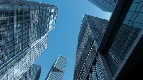 Smart city and communication network concept