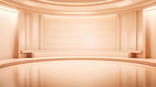Modern 3D Virtual Studio Background Animation