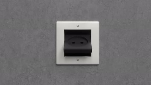 International world plug set.Different electrical outlets.Types and standards of sockets.Switch wall