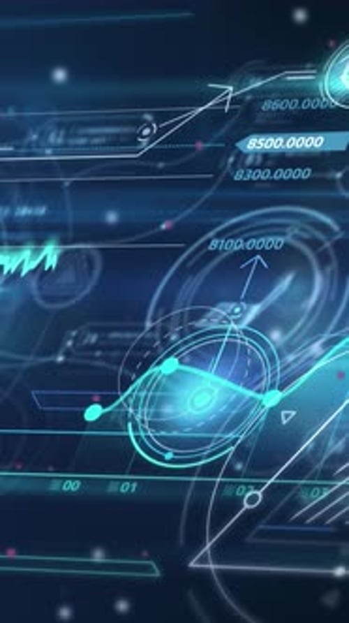 Animated Infographics About Bitcoin and Its Quotes