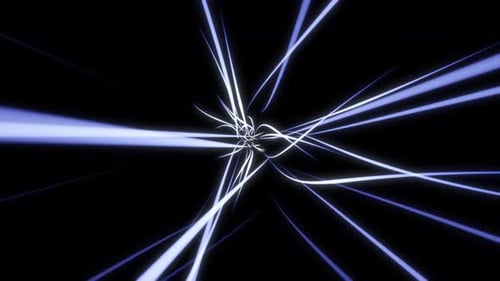 Lighting Stroke Loop Animation. Glowing Line Animation. Loop Animation