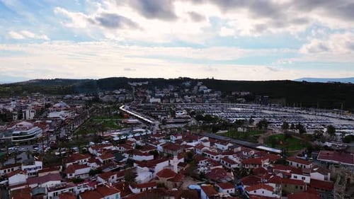 Izmir Sığacık, Drohnenansicht