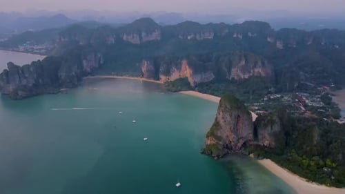 Railay Beach Krabi Thailand the Tropical Beach of Railay Krabi