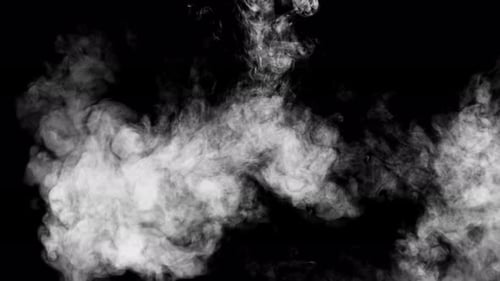 Sumi Collection: Intersecting ink drop effect on a black background