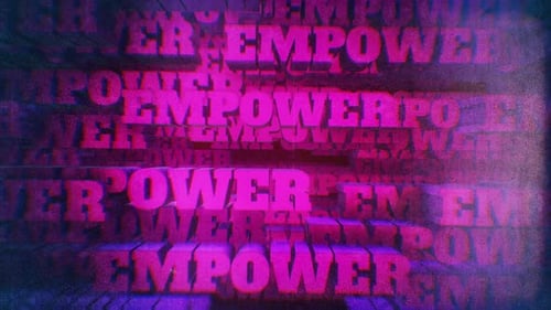 Grunge Kinetic Typography with Empower Text Animation