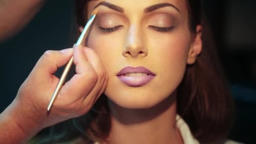 Eye Makeup Application by Makeup Artist