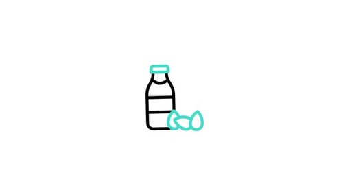 Almondmilk Animated Icon