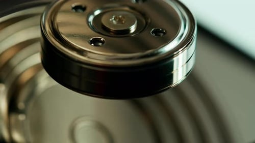Concept of computer repair Close-up of laptop motherboard Maintenance disk drive