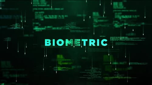 Vidéo d'hologramme biométrique Word On Style 02