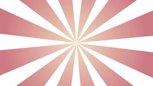 Rotating Radial Rays Motion Graphic Background Loop