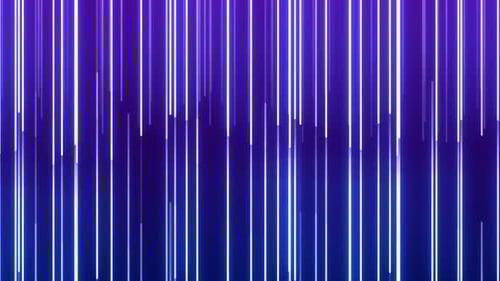 Glowing Neon Lines Abstract Technology Data Stream Loop